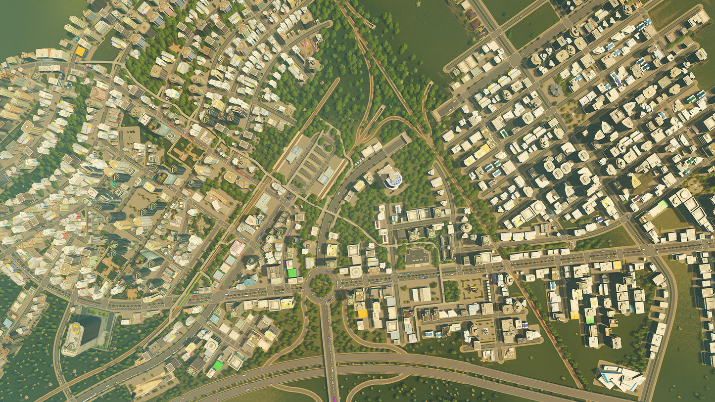 Cities Skylines: Game For PC in DVD or 32GB USB - 100% Working Game