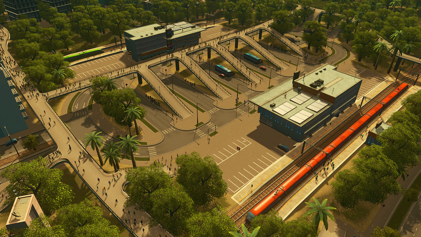 Cities Skylines: Game For PC in DVD or 32GB USB - 100% Working Game