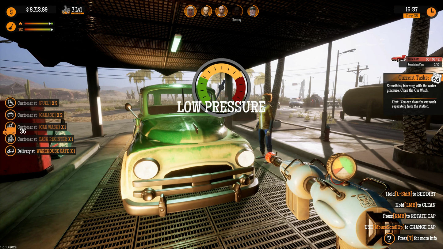 Gas Station_Simulator: PC Game in DVD or 32GB USB - 100% Working and Original