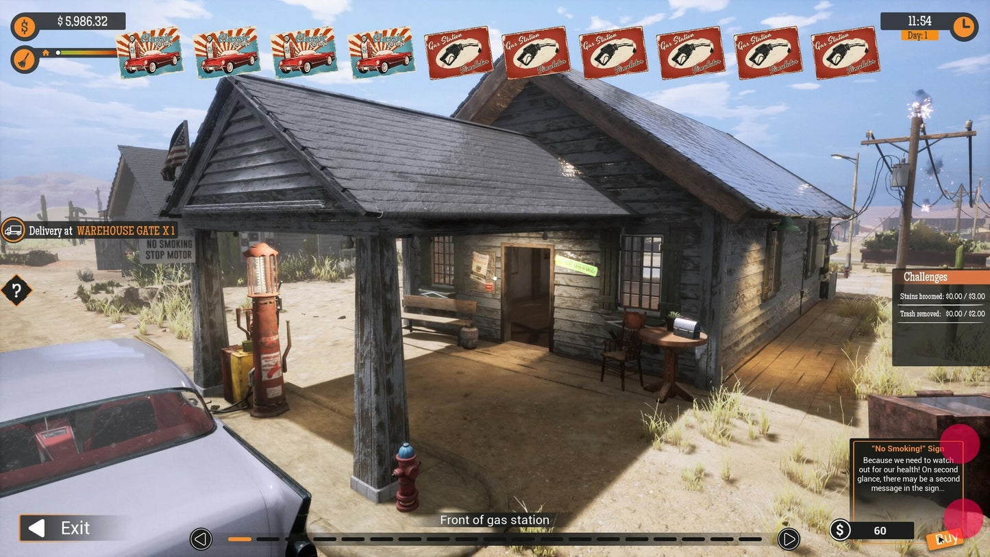 Gas Station_Simulator: PC Game in DVD or 32GB USB - 100% Working and Original
