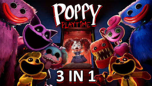Poppy_Playtime 3 in1 All Chapters: PC Game 32GB USB - 100% Working and Original