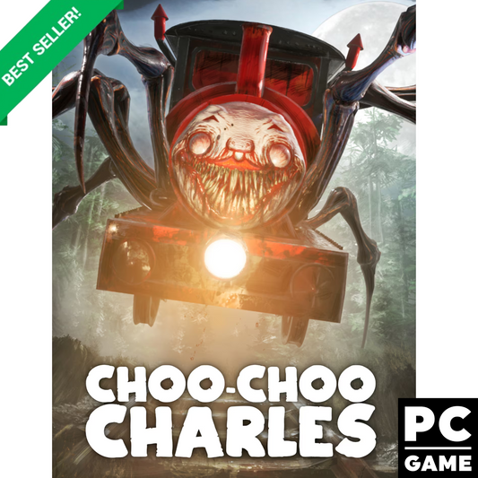 Choo Choo Charles: PC Game + Free Gift Games in DVD or USB - 100% Working Game at Best Price