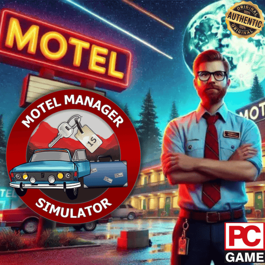 Motel Manager_Simulator: PC Game + Free Gift Games  in DVD or 16GB And 32GB USB - 100% Working and Original