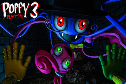 Poppy_Playtime 3 in1 All Chapters: PC Game 32GB USB - 100% Working and Original